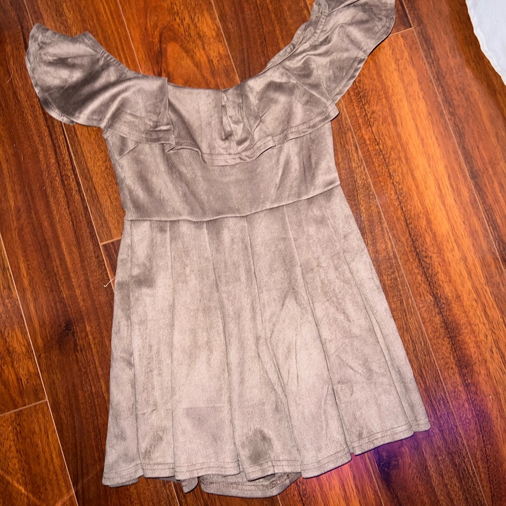 Brown romper